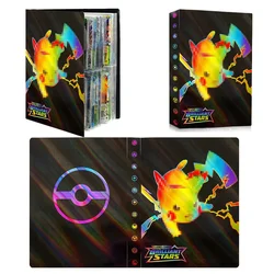 2024New Laser Charizard Squirtle Holder Binder Collections Folder Anime Card Protector Notebook Pokemones Album 240Pcs Card Book