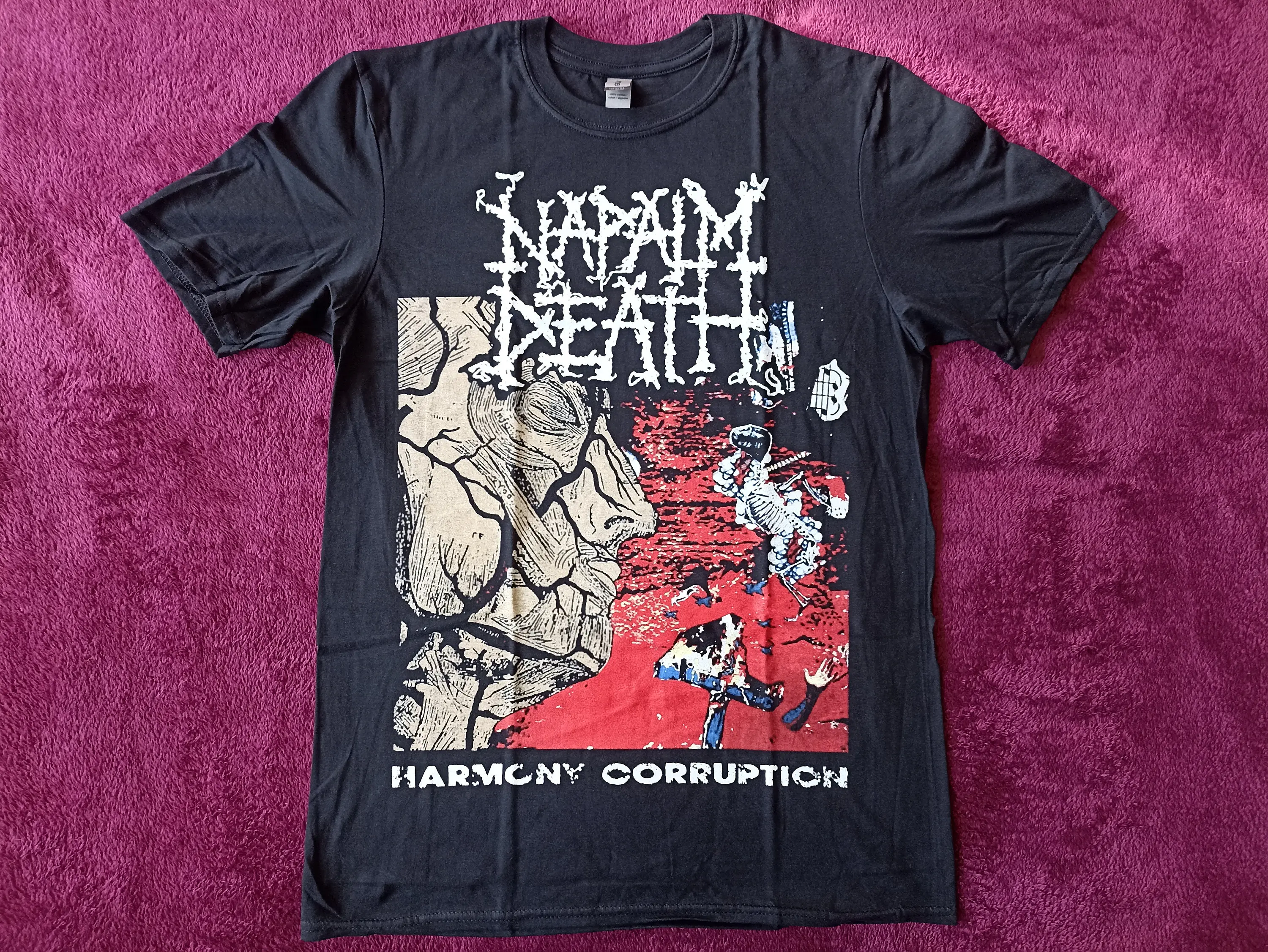 

T Shirt Napalm Death Harmony Corruption