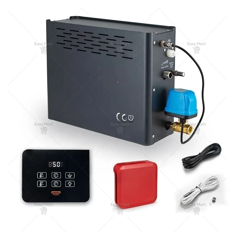 New Intelligent 4.5KW 6KW 9KW 12KW 15KW 18KW Sauna Steam Bath Machine WiFi APP Control Electric Steam Generator