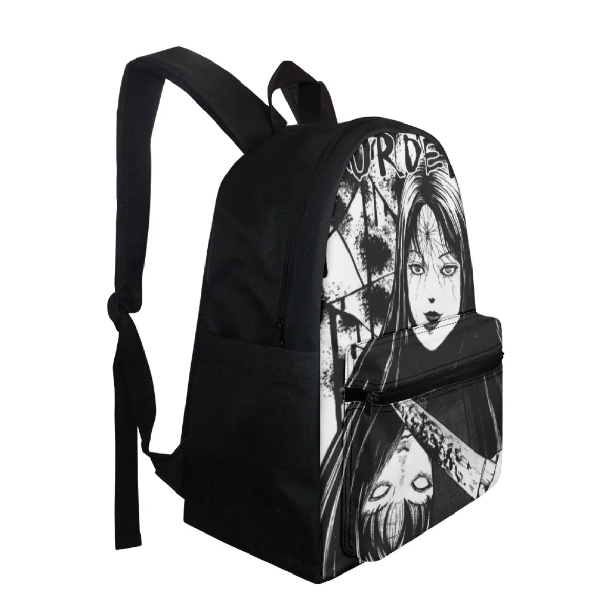 Forudesigns junji itou schoolbag estudantes do ensino médio multi-funcional mochilas grande capacidade sacos de desporto mochila luz