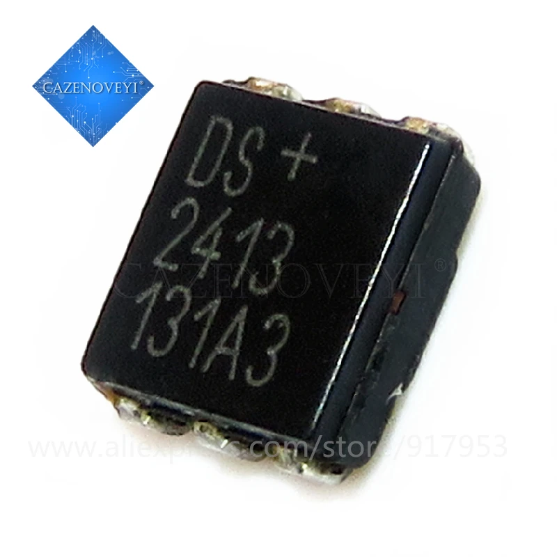 5pcs/lot DS2413P+ DS2413 (3A 2100H) 1100H 1-Wire Dual Channel Addressable Switch TSOC-6pin SOJ6 In Stock