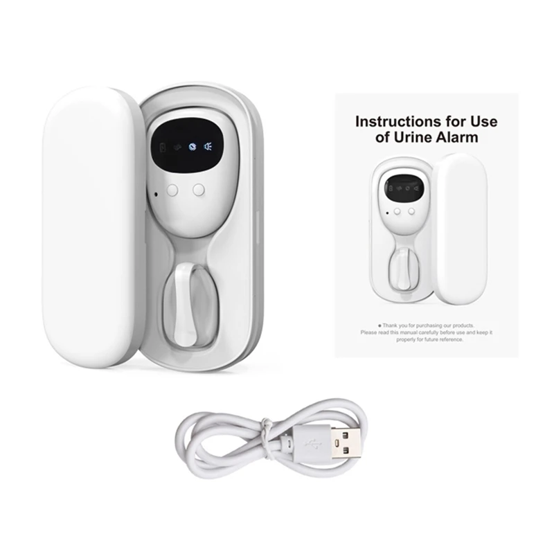 Беспроводная Регулируемая сигнализация с приемником, прикрепляющийся передатчик, устройство для напоминания о влажности кровати, подходит для детского горшка