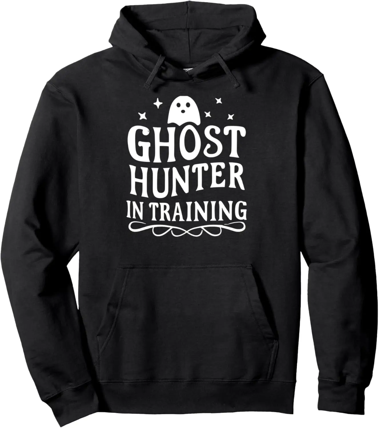 Paranormal Investigator Ghost Hunter in Training Pullover Custom Printed Graphic  Customizable Sweatshirt Funny Hoodie