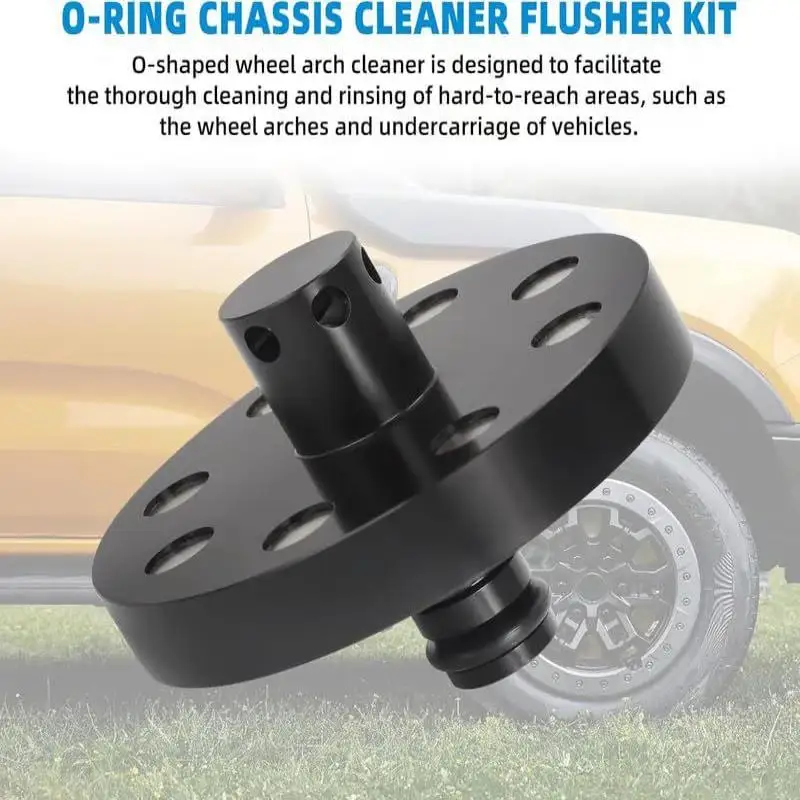 Aluminium Chassis Cleaner Flusher Hose Fitting AUS Rubber O-ring Kit High Strength Magnets