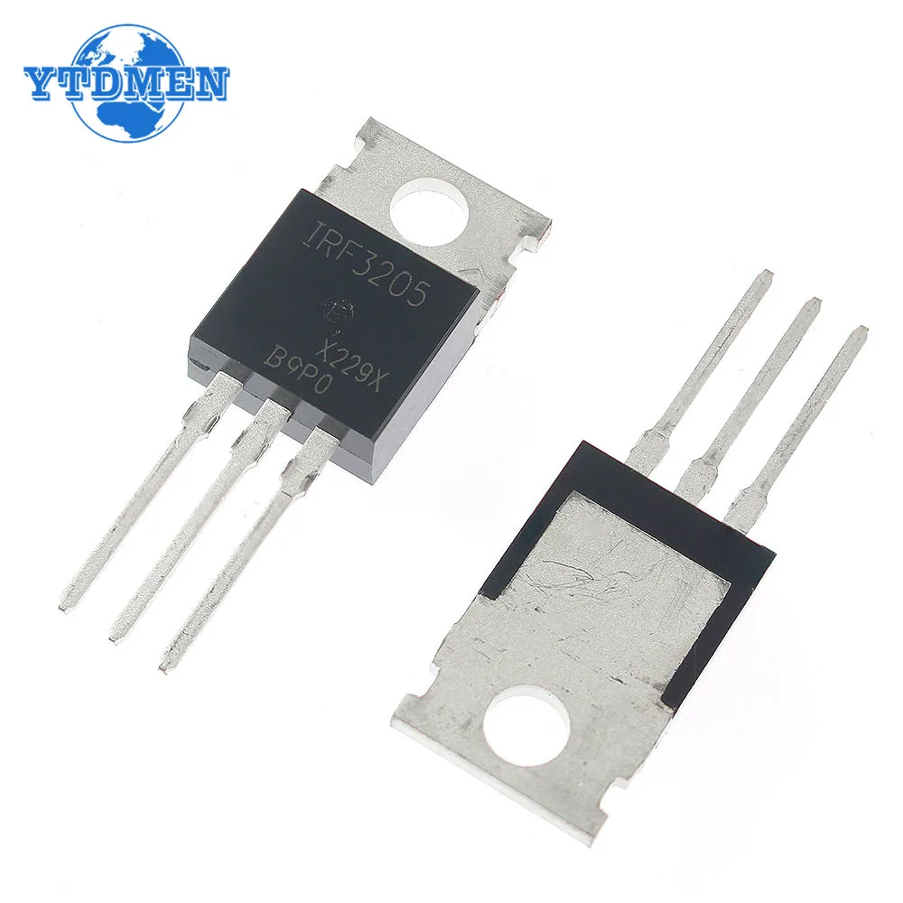 5PCS IRFZ44N Mosfet Transistor IRF3205 IRF540N Power MOSFET TO-220 Transistors Kit IRFZ44NPBF IRF540