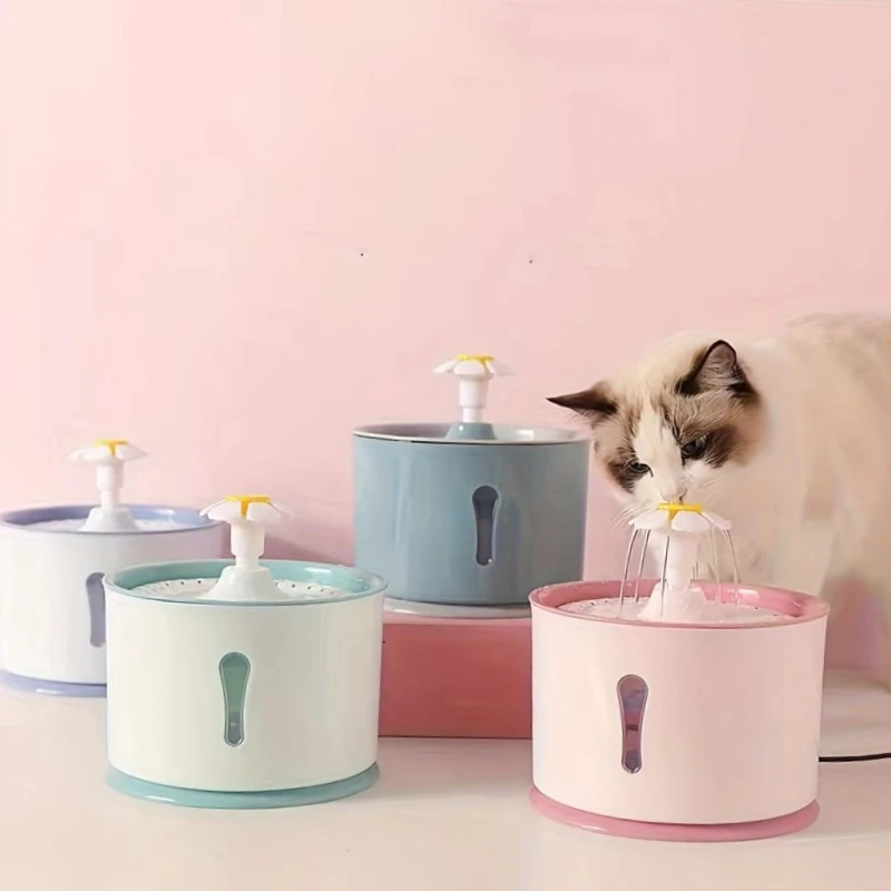 

Smart Pet Water Fountain Automatic Circulating Fresh Water Purification and Filtration Low-noise cat Water Dispenser