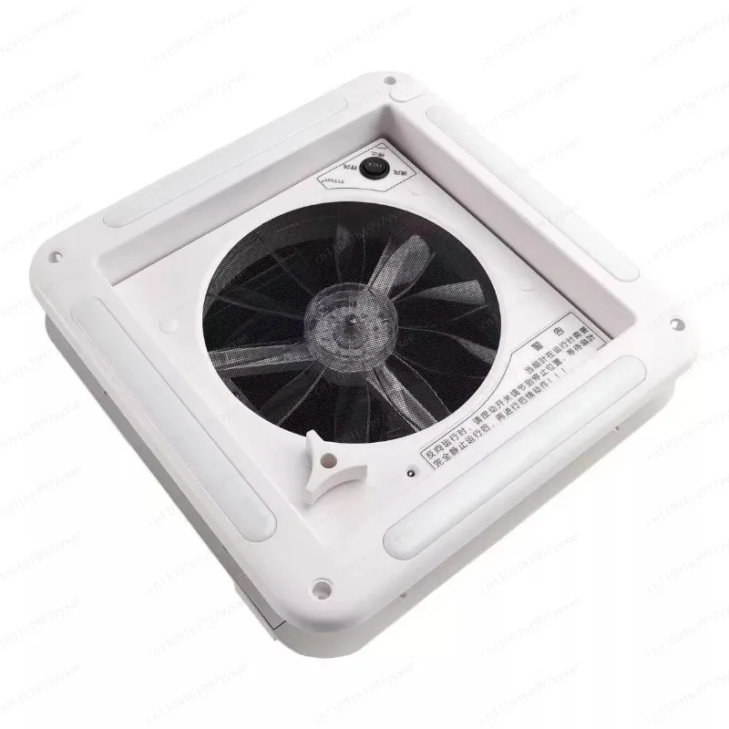 Electric Camper Roof Vent Fan Skylight, RV Exhaust Ventilation Window for Motorhome Caravan Van Conversion Accessories