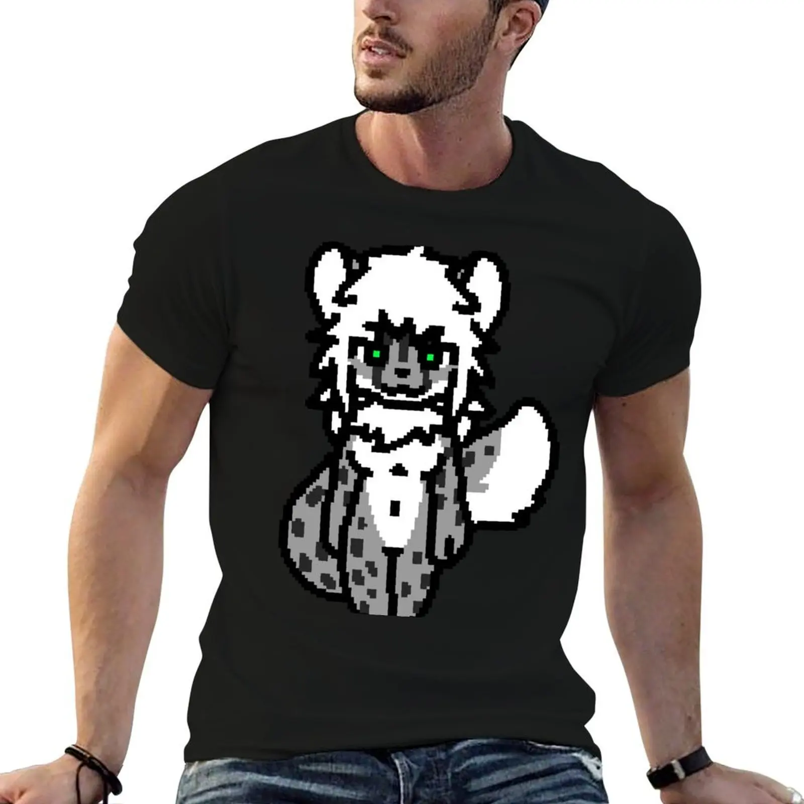 

Changed - Snow Leopard Sprite T-Shirt cotton t shirts man 100% funny t shirts man man tshirt T-shirt