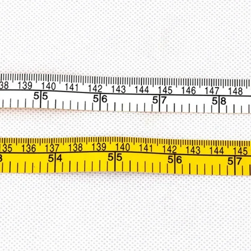 150cm/60inch Body Measuring Ruler Sewing Tailor-Tape Measure Mini Soft Flat Ruler Centimeter Meter Sewing Measuring Drosphip