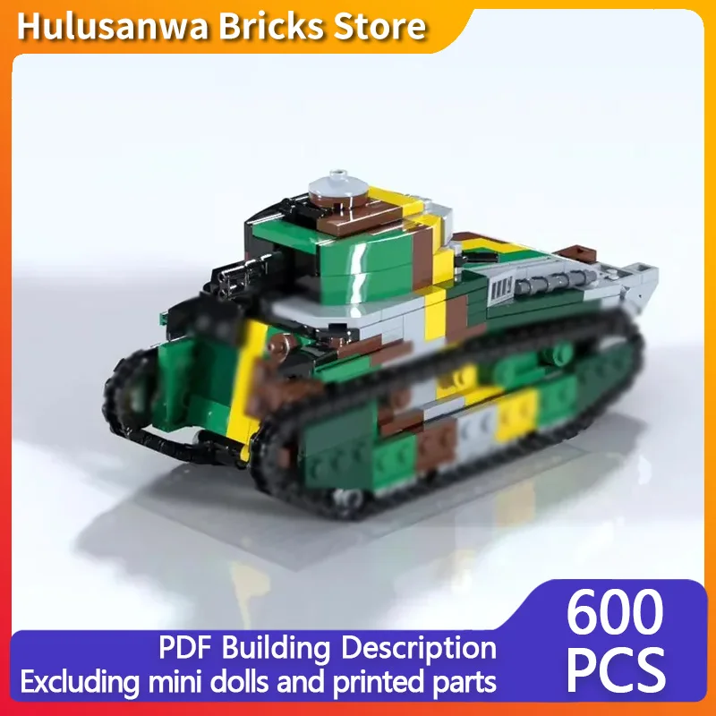 

Модель тяжелых военных танков времен Второй мировой войны, конструктор MOC, военная техника, модульные технологичные подарки, набор для сборки, детские игрушки для праздников