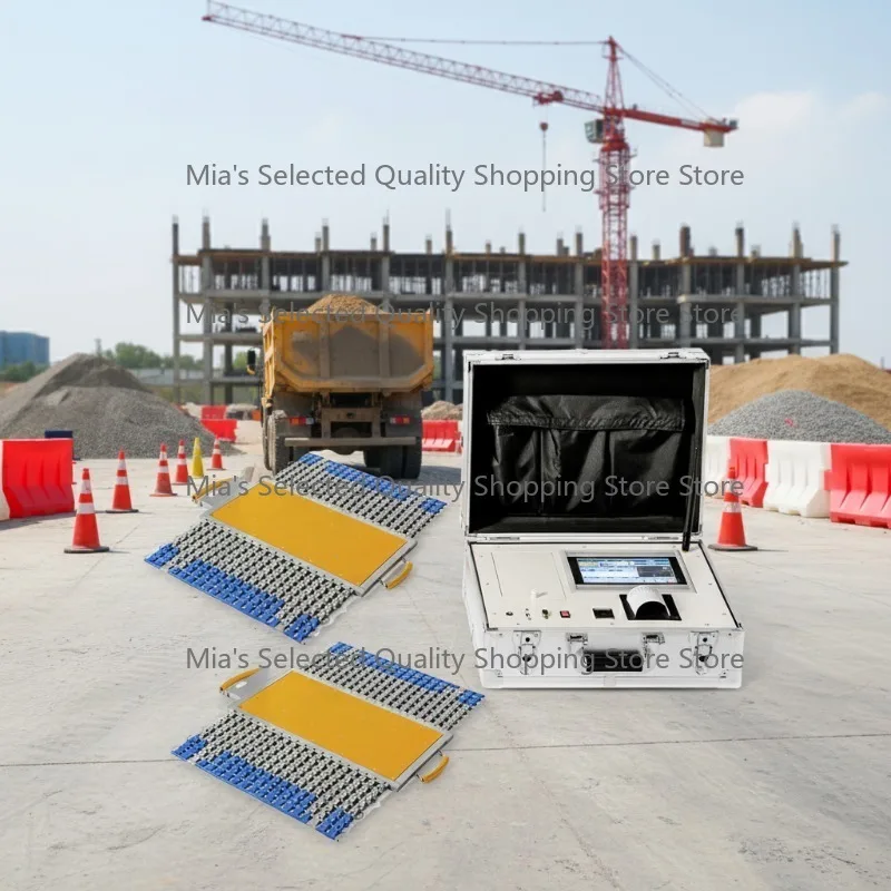 10-200T Wireless Digital LCD Display  Axle Load Scale. Aviation Aluminum Truck Scale for All Types of Vehicles OEM/ODM