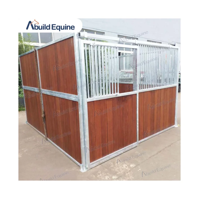 

Horse Equipment Prefab Horse Barn Safe Royal Horse Stables Metal Stall Panel