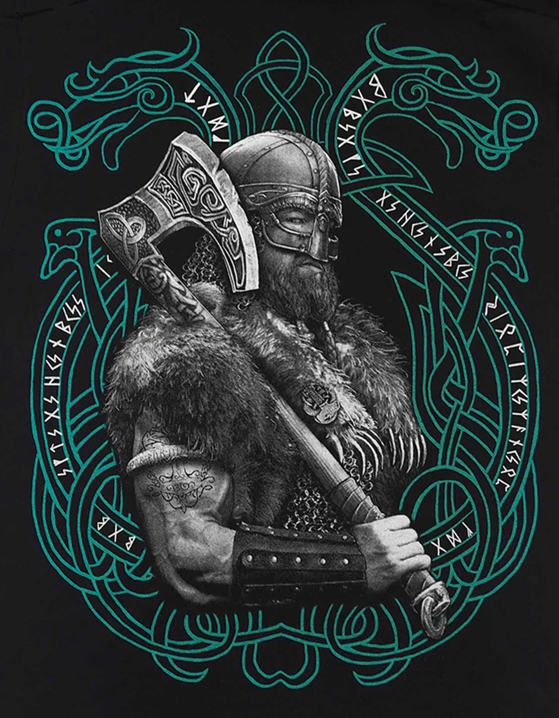 Scandinavian Legend Nordic Warriors Raid T-Shirt 100% Cotton O-Neck Short Sleeve Summer Casual Mens T-shirt Size S-3XL