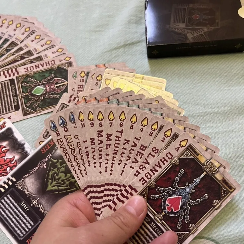 Bandai Kamen Rider anime characters creative personality playing cards, family party entertainment games, a whole deck of cards view 3