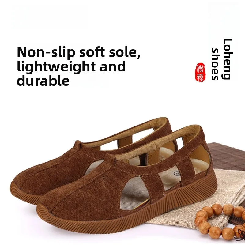 

Anti-Slip Soft Bot Monastery oes Breathable Summer Casual oes for Men And Women Comfortable Light Weight round Toe