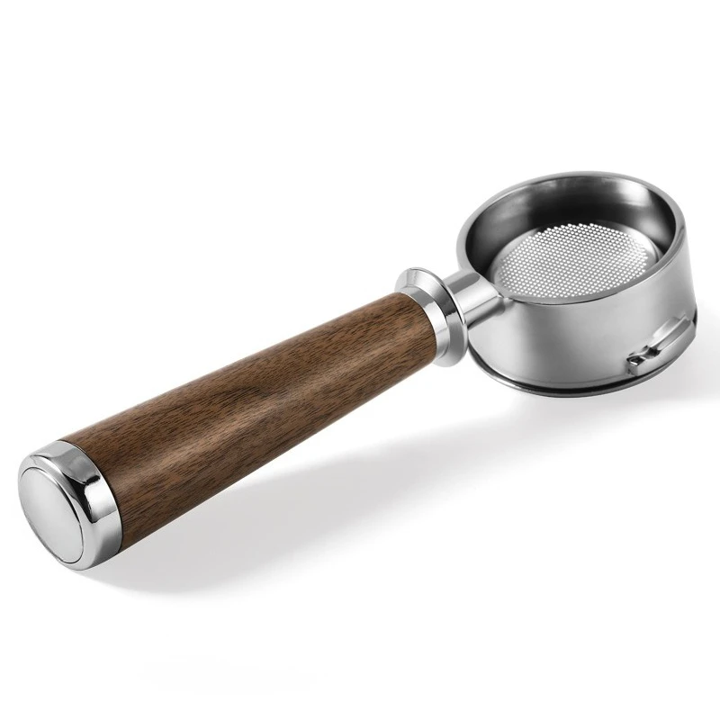 For Coffee Machine, Bottomless Handle 51/54/58 Mm Espresso Machine Extraction, Bottomless Brewing Head Handle