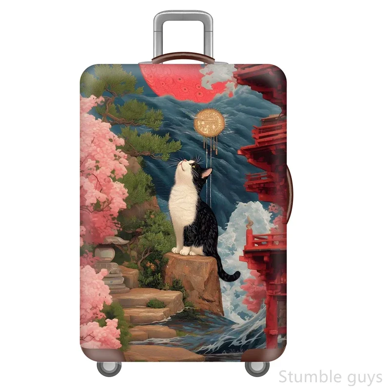 

Premium Washable Elastic Suitcase Cover Protective Dustproof Luggage Protector Sturdy Fits 18-32 Inch Luggage