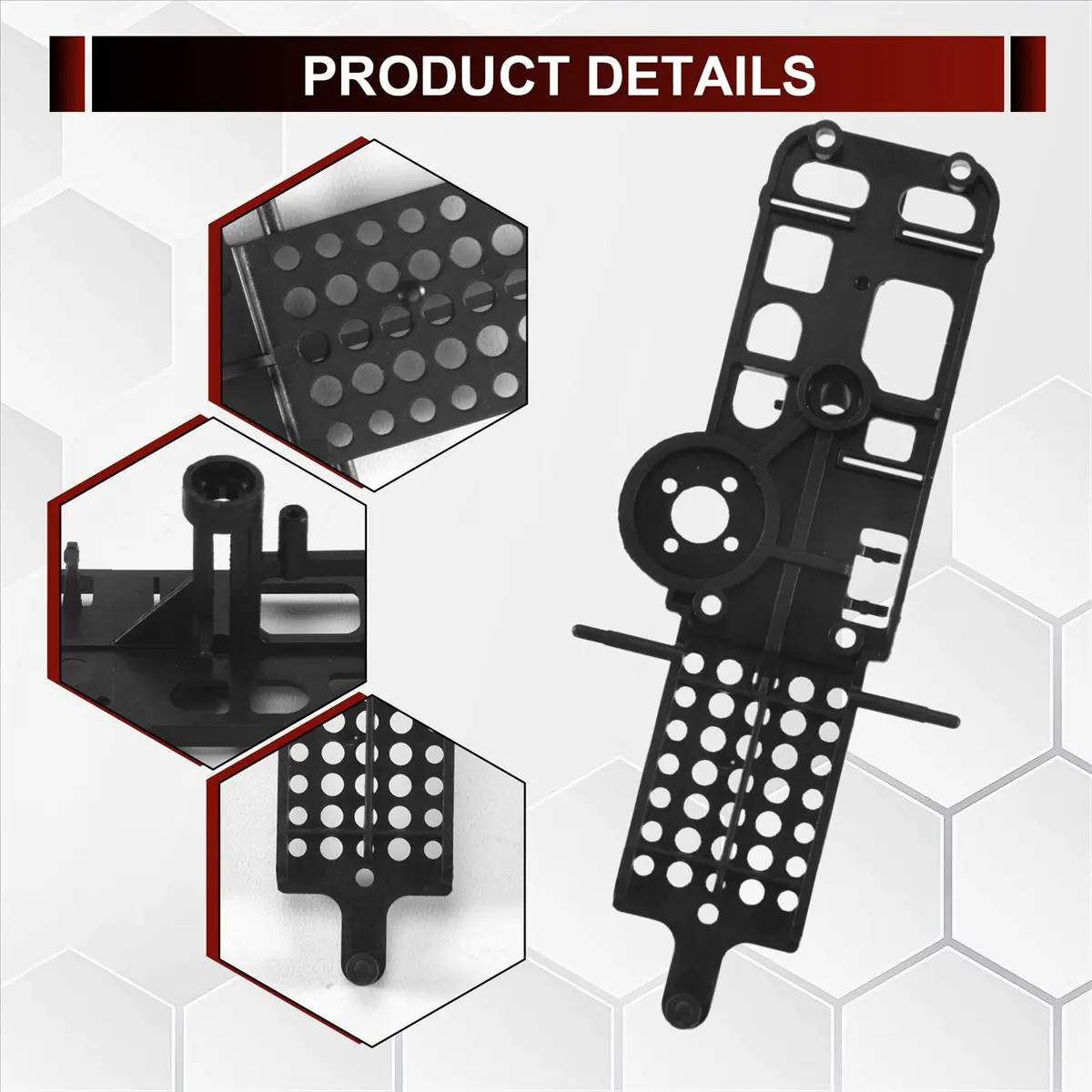 1 Set XK K110 Upgrade K110S Servo Main Frame and Servo Plate for XK K110 K110S RC Helicopter Upgrade Parts [A17I Toy]