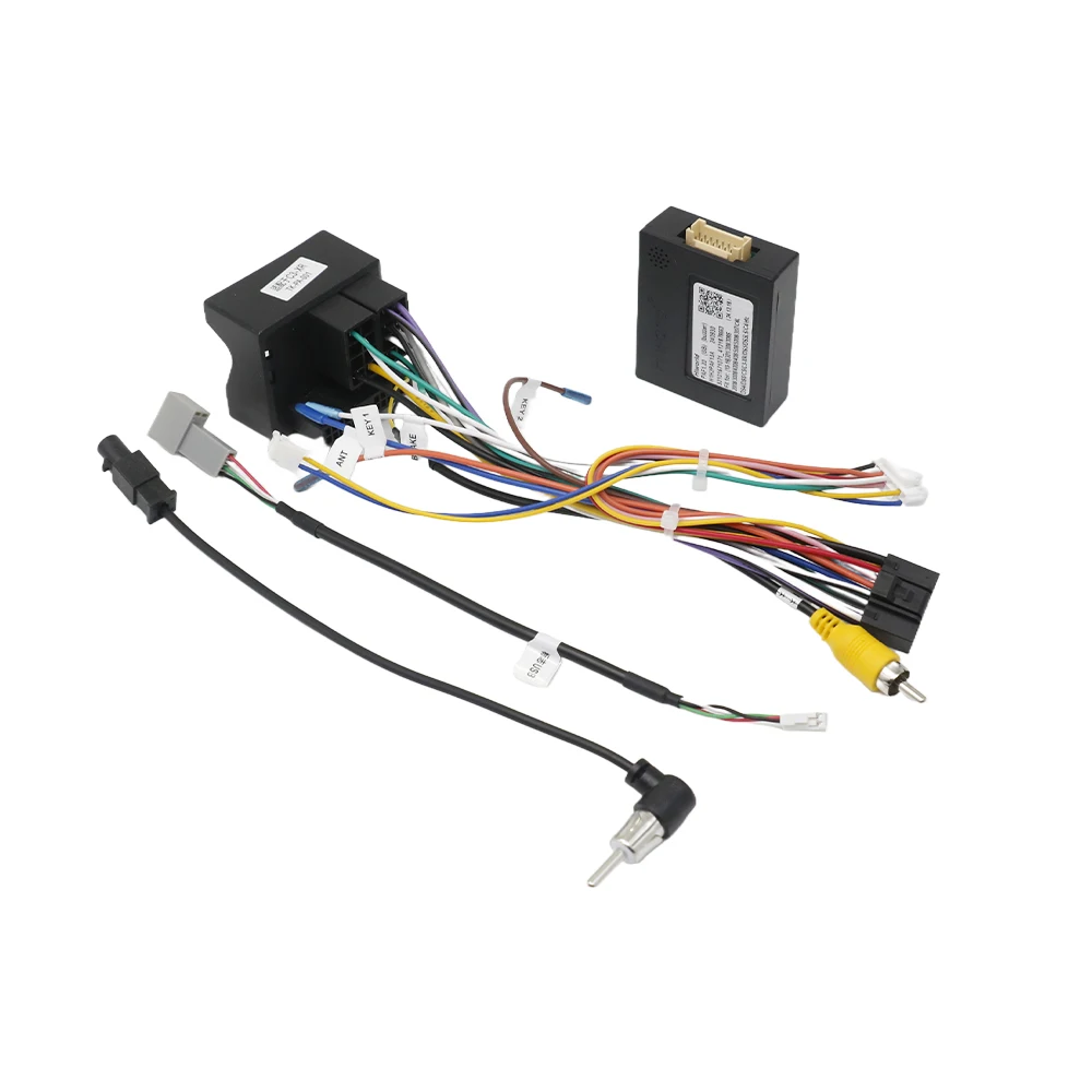 16 Pin CANBUS Harness For Peugeot 307 3008 For Citroen C4 C5 PAF1.21 Car Radio Decoder Box Adapter