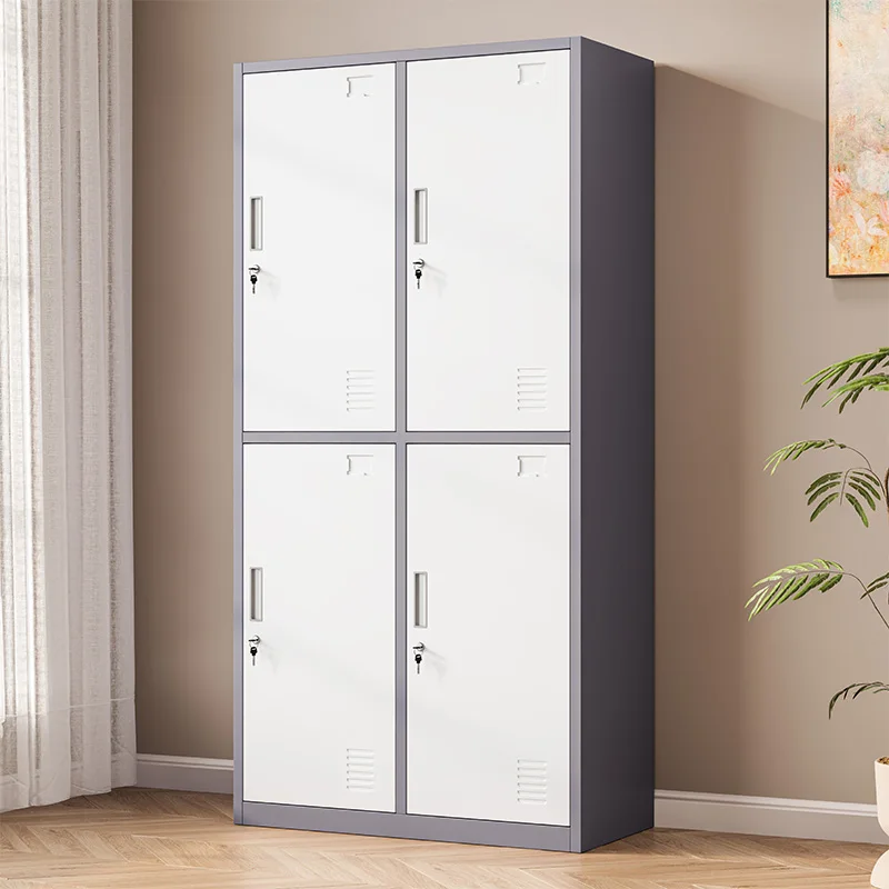 غرفة تبديل الملابس ذات التصميم الحديث مع أثاث خزانة الملابس لحلول تخزين غرفة النوم #3