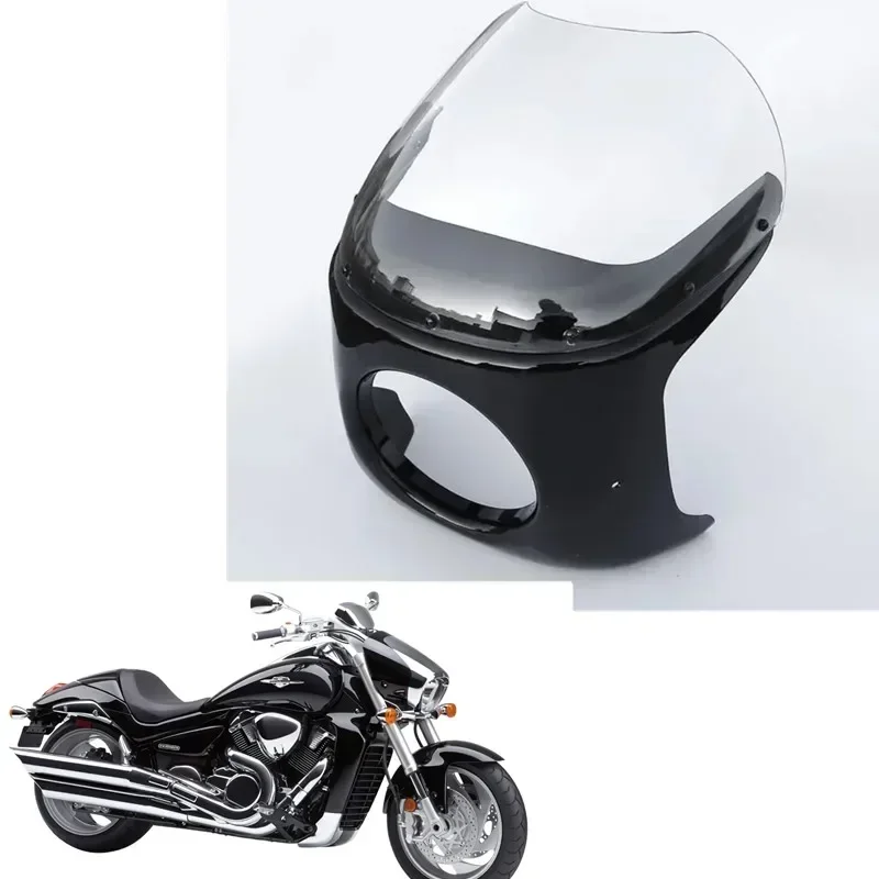 

Универсальные Запчасти для Мотоциклов Harley Honda Suzuki аксессуары 7 дюймов круглый корпус фары обтекатель экран лобовое стекло