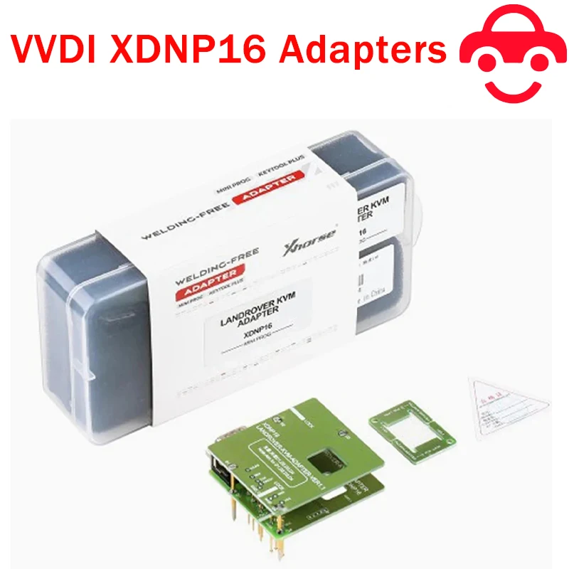 

2024 Xhorse VVDI XDNP16 Adapters For Lan-d Rov-er KVM Set Work with MINI PROG and KEY TOOL PLUS Key Programming Tool Free Ship