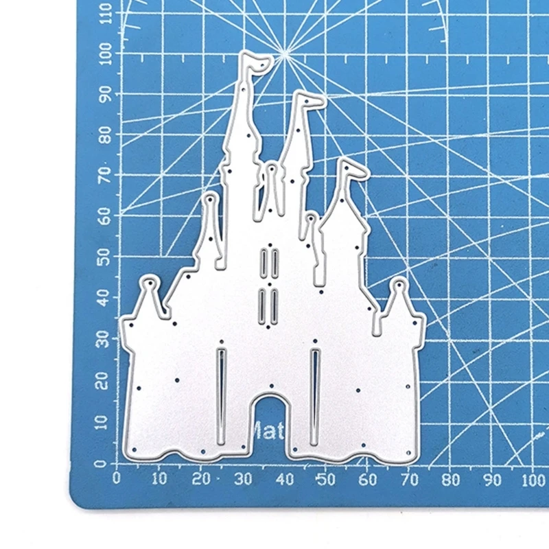 Castle Metal Cutting Dies DIY Craft Carbon Steel Embossing Template Metal Stencils Scrapbooking for Card Die Cuts Dropship