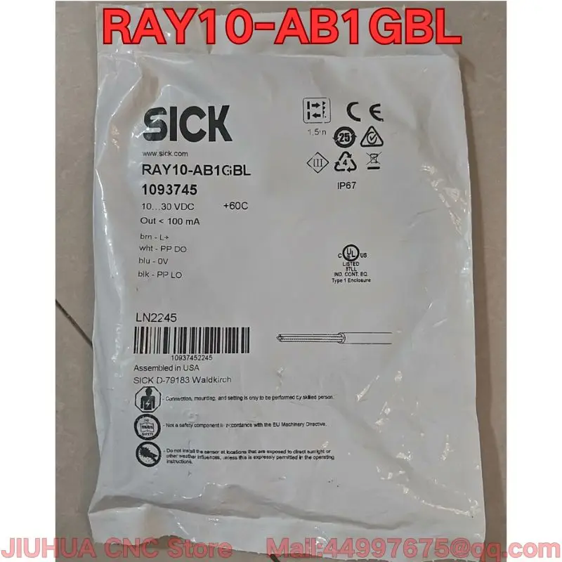 New RAY10-AB1GBL photoelectric sensor