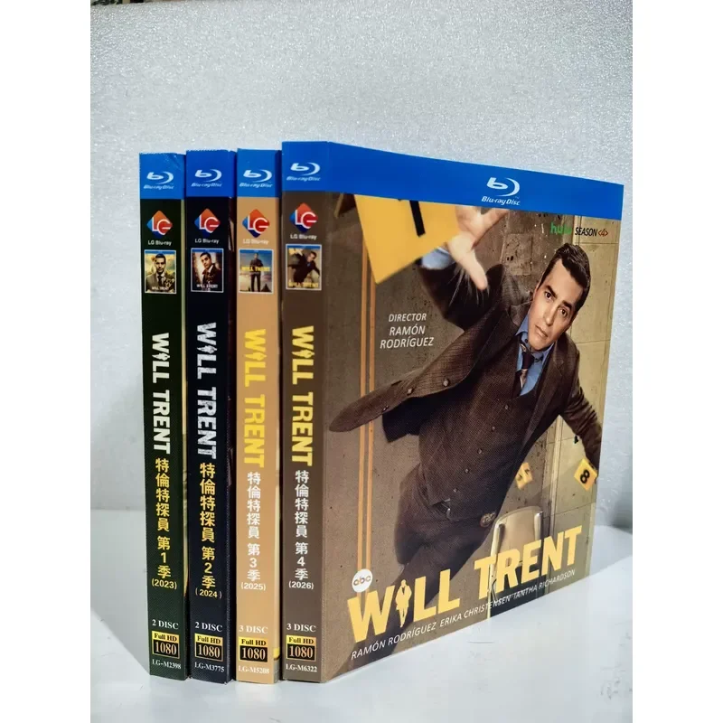 Blu-ray Agent Will Trent Season 1-4 10-disc box