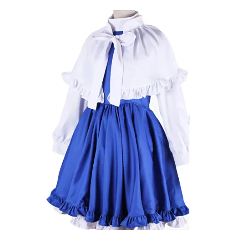 Anime carte Captor Sakura Daidouji Tomoyo Cosplay Costume carte Captor Cosplay robe Cape chapeau femmes Costume de fête