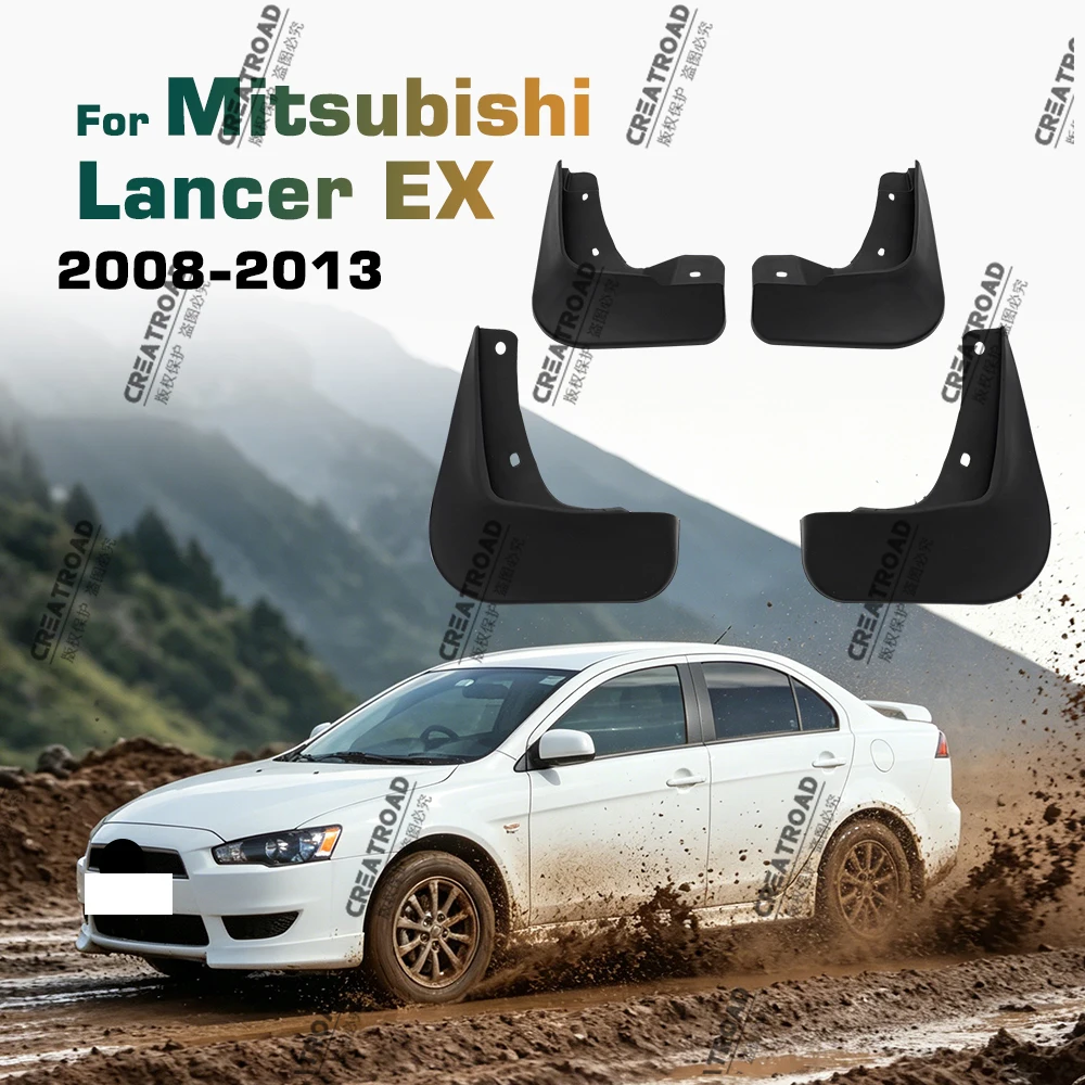Für Mitsubishi Lancer EX 2008 2009 2010 2011 2012 2013 Kotflügel Kotflügel Schmutzfänger Schutz Spritzschutz Kotflügel Autozubehör
