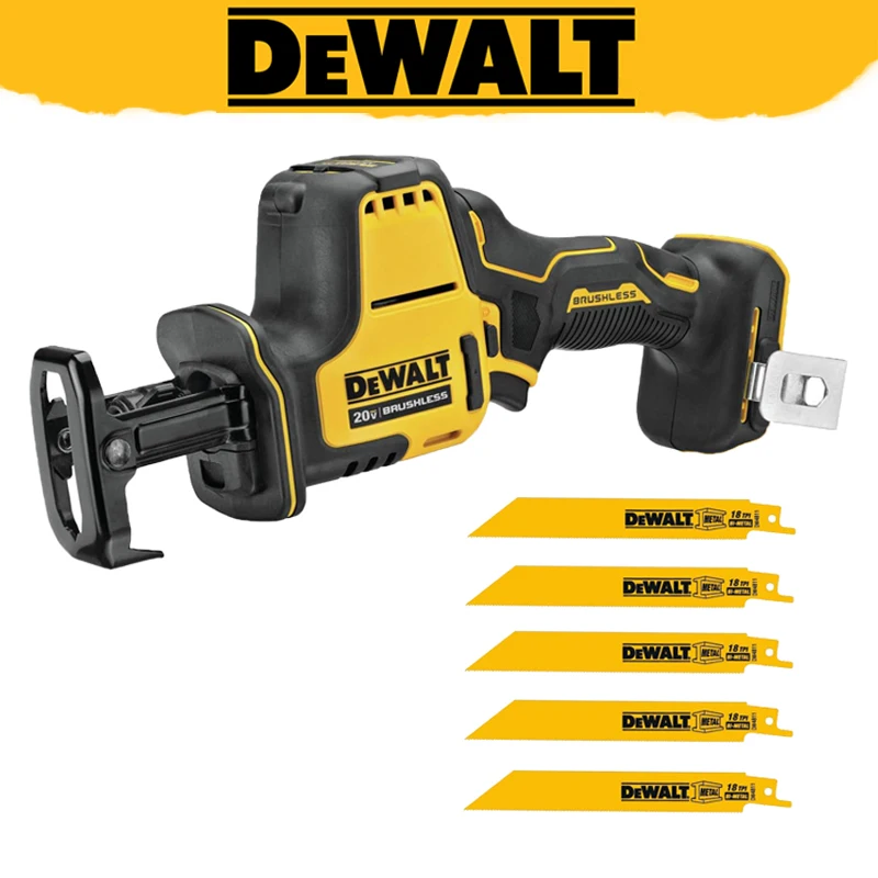 DEWALT Original DCS369 20V Brushless Cordless Reciprocating Saw Lithium Battery Speed Adjustable Metal Wood Electric Saw Tools