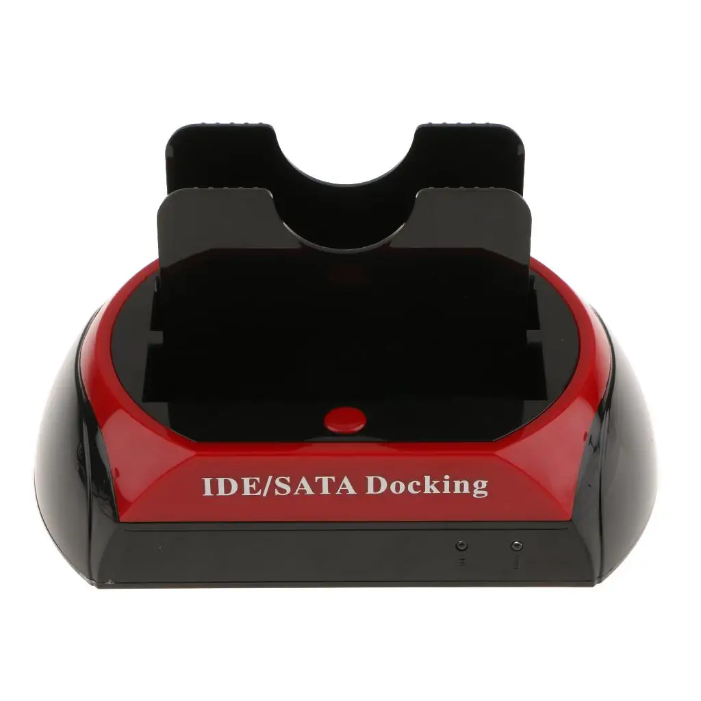 Sata to USB Docking Station Dual Hard Drive Dock USB 2.0 IDE SATA HDD Base Stand for External Storage Expansion