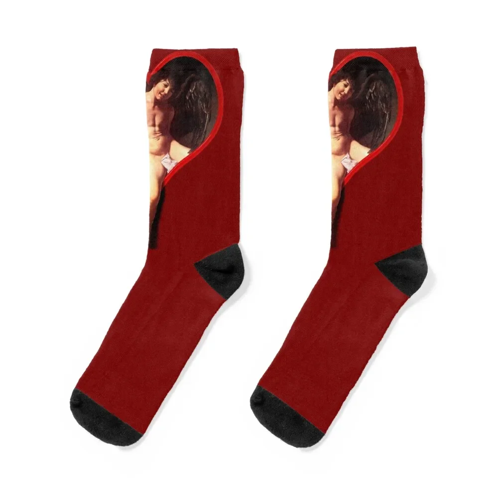 

Caravaggio's Cupid Socks moving stockings cute custom sports Socks Woman Men's