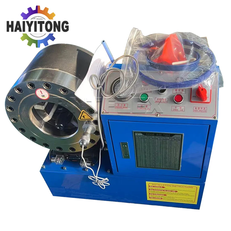 Factory sales high pressure hose Crimping Machine For Hydraulic Hose BNT68 steel pipe presses