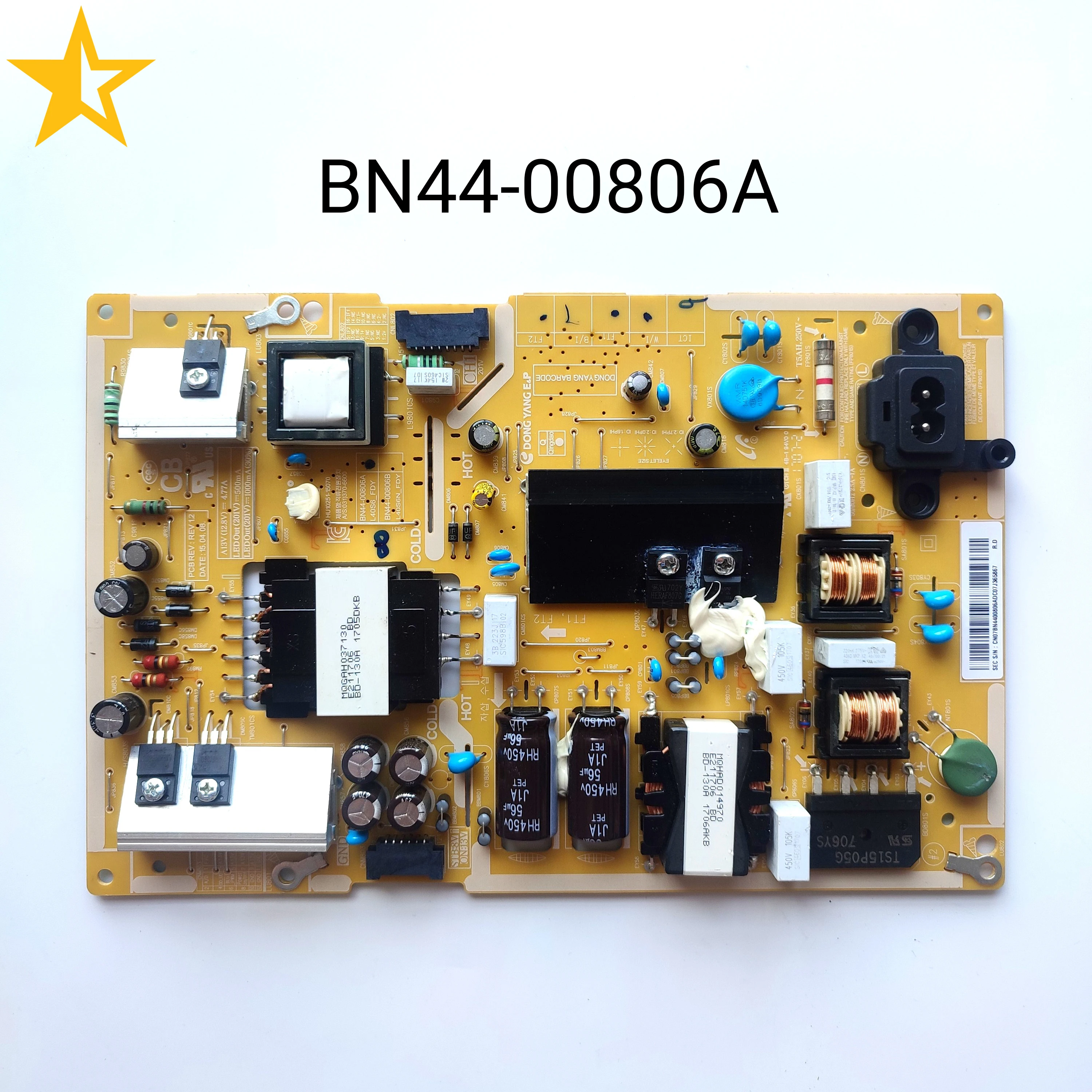 

Original Power Card Professional TV Accessories BN44-00806A = BN44-00806B L40S6_FDY For TV UE40JU6400 UN40JU6700F UA40JU6300JXXZ