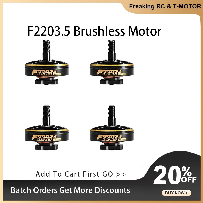 T-MOTORHOBBY F2203.5 1500KV/2850KV/3550KV Bürstenloser Motor