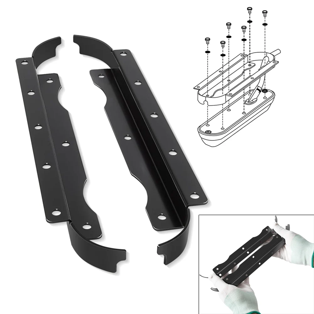 

000-12602-001Flush Mount Bracket Replace for Lowrance SS3D TTLSCN Skimmer Flush Mount for StructureScan3D Transducer TotalScan