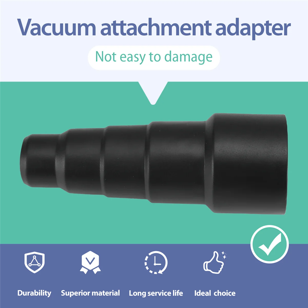 AT17 Универсальный адаптер для вакуумного шланга Аксессуары для шлангов Разъем адаптера Пятислойный адаптер 18-50 мм