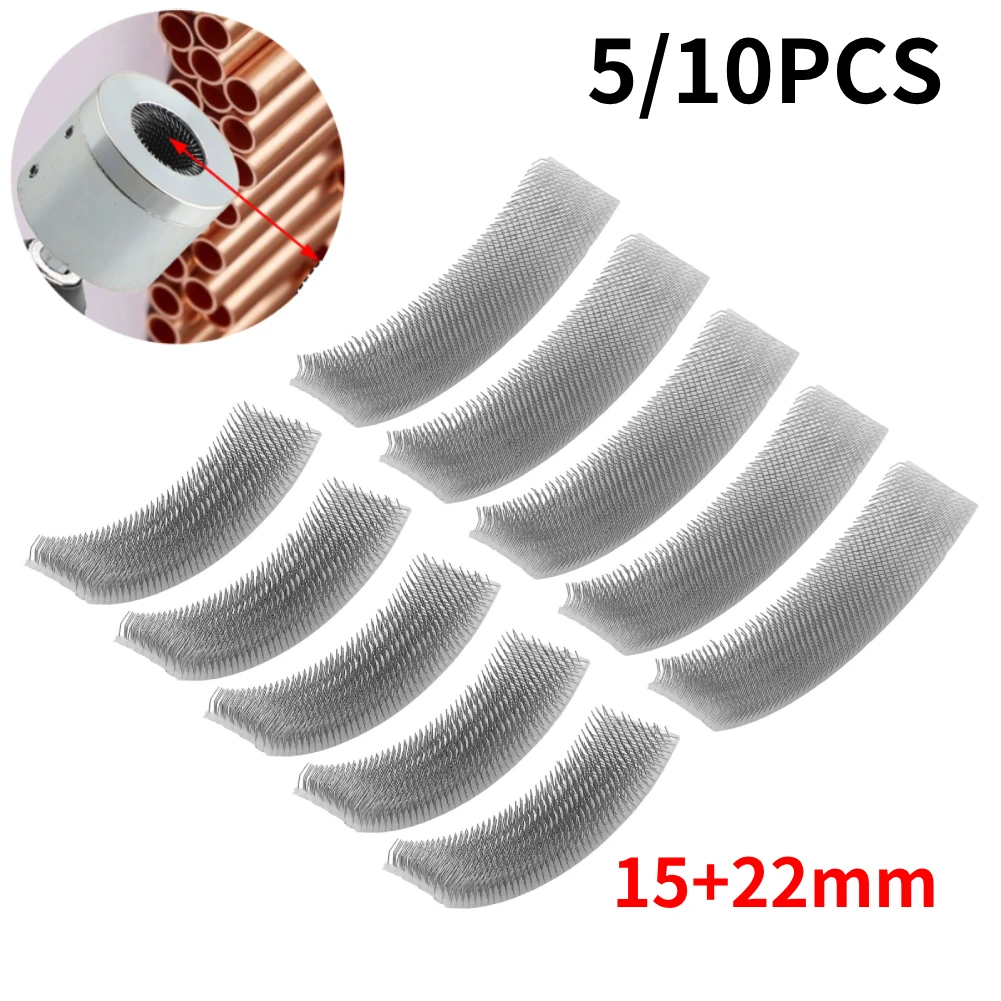 15/22mm Electric Drill Pipe Cleaner Copper Pipe Cleaner For Drill Plumbing Tools Deburr 3/4-inch OD Metal Pipes Clean Brush Tool