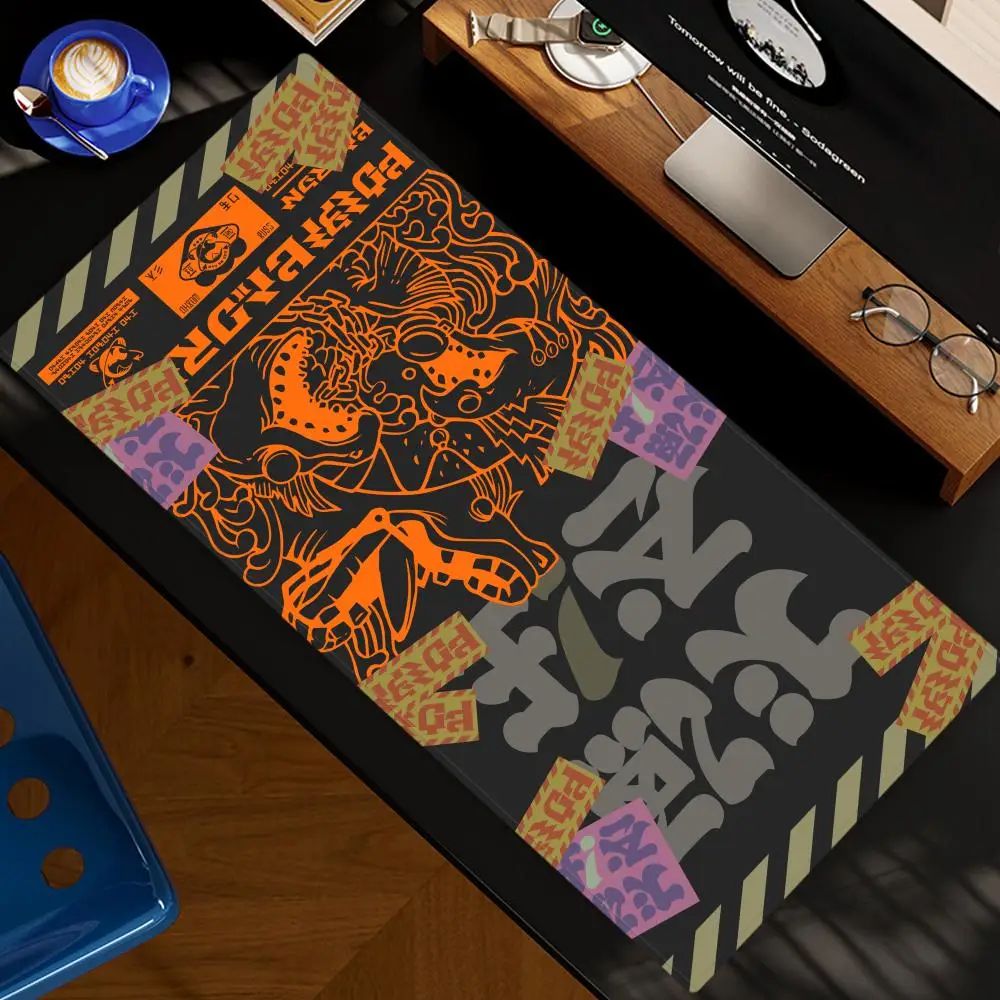 Big Run Splatoon 3 Mouse Pad MouseMat XXL Aksesoris Komputer Keyboard Besar Laptop Table Pad Produk Baru Gamer Gaming