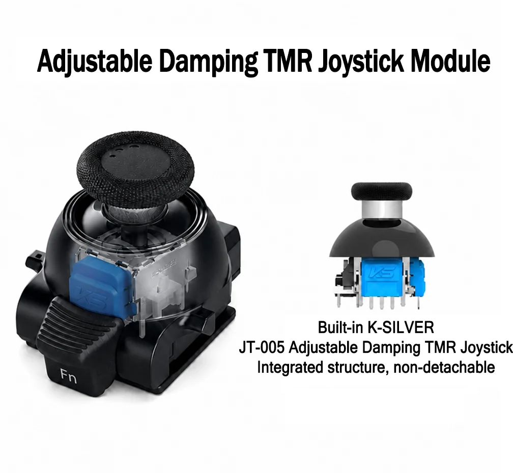 Besavior Adjustable Tension TMR Joystick Plug&Play Replacement Thumb Stick Module for PS5 Edge Controller Repair Accessories