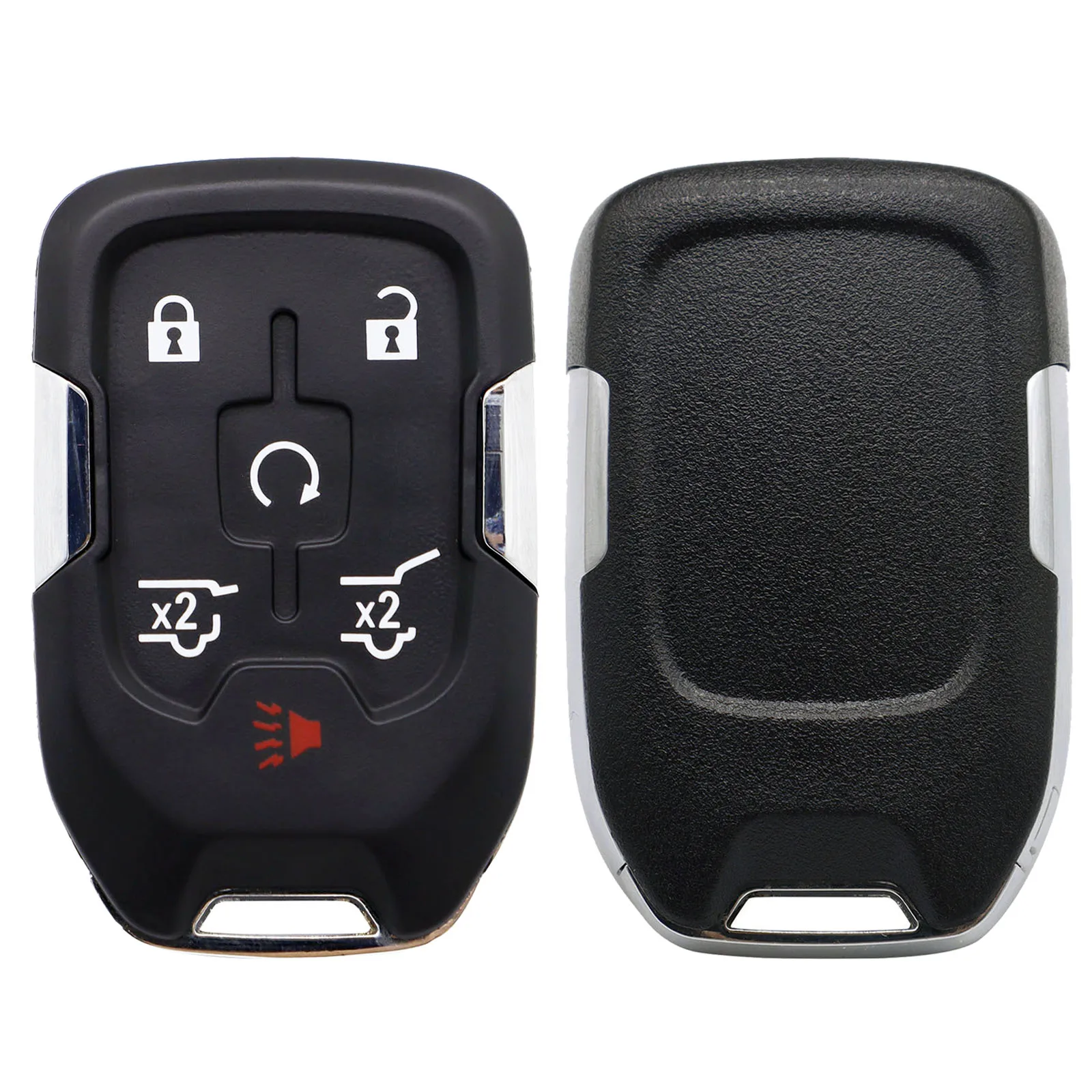 6 Button Remote Smart Key Fob Case for Chevy Chevrolet Suburban Tahoe GMC Yukon HYQ1AA 13580802 5922084 2014 2015 2016 2017