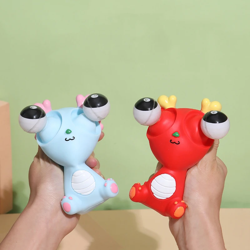 Juguetes creativos para aliviar el estrés Dragon Fear, juguetes sensoriales de animales para apretar, laberinto feliz, lanzamiento divertido