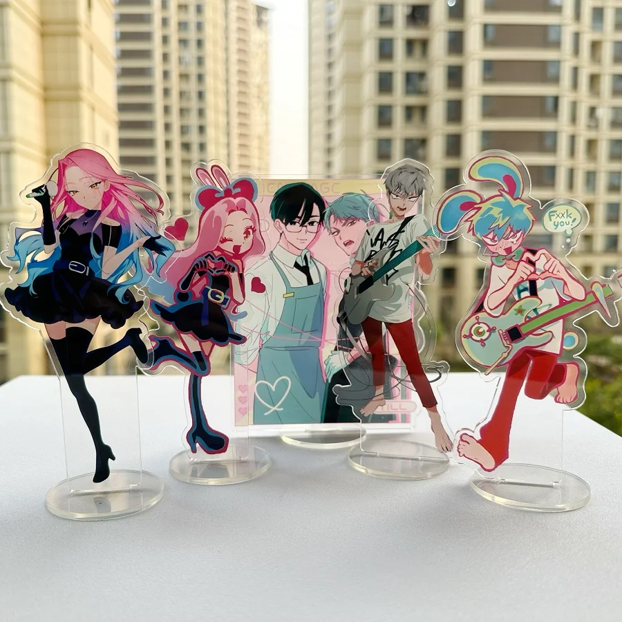 15cmALIEN STAGE IVAN & TILL Gift Toy Figures Acrylic Stand Anime Model Action Figure Ornament Accessories Models Desktop Ornamen