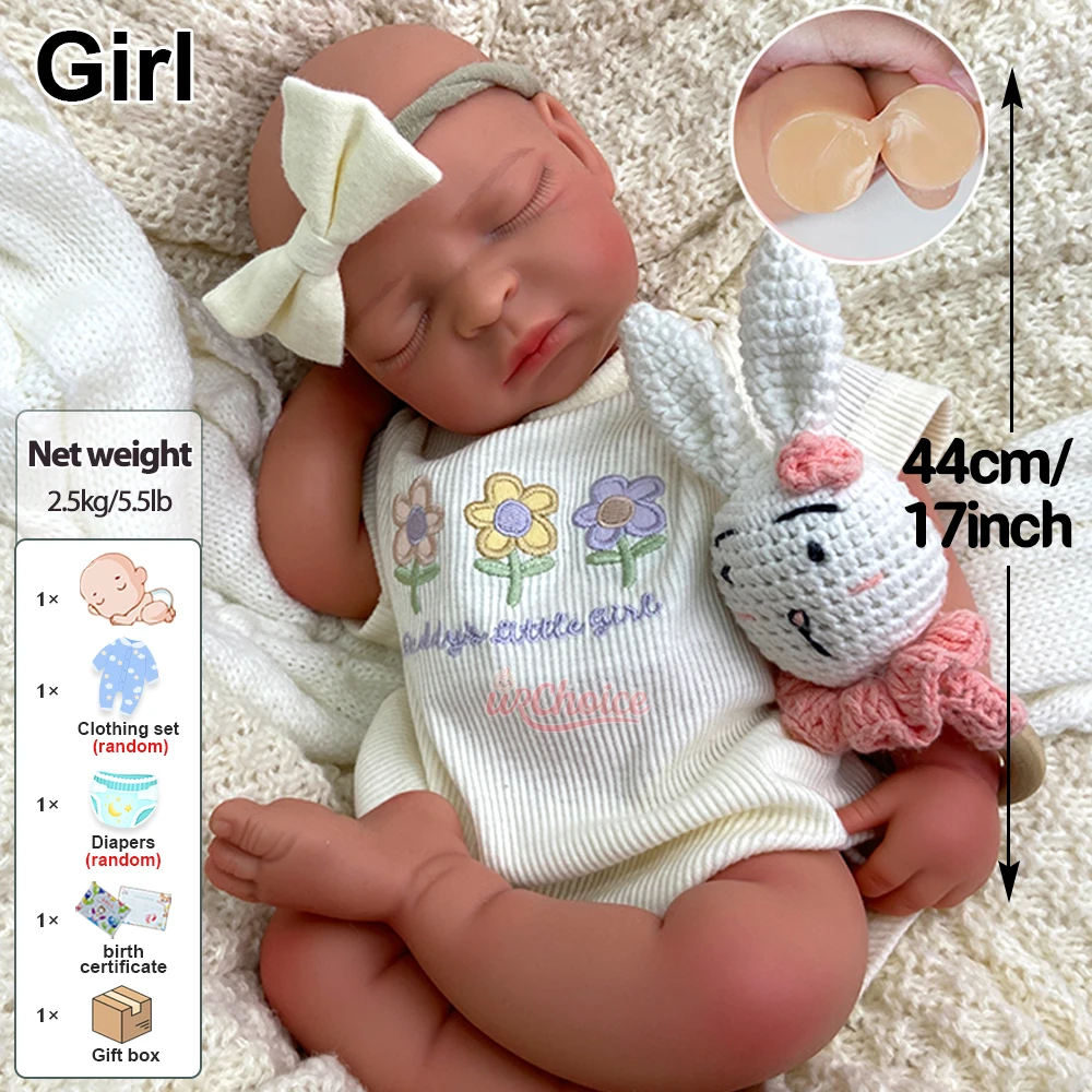 ตุ๊กตาเด็กเกิดใหม่แสนน่ารัก ทำจากซิลิโคนทั้งตัว เหมือนเด็กจริง ให้สัมผัสเหมือนจริง เหมาะสำหรับนักสะสมตุ๊กตาผู้ใหญ่และเป็นของเล่นสำหรับเด็ก