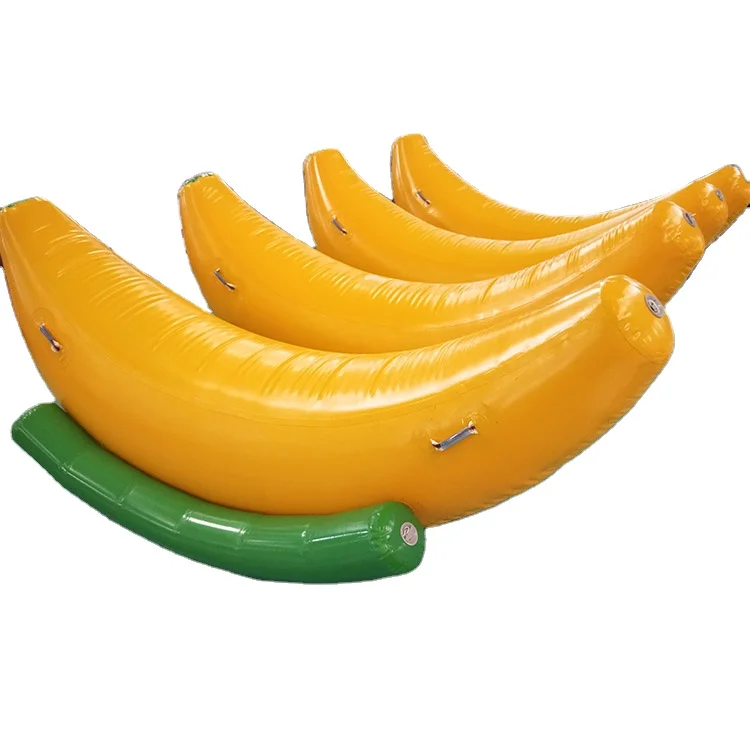 

Inflatable Water Banana Seesaw Rocker Floating Pool Toypromote sales
