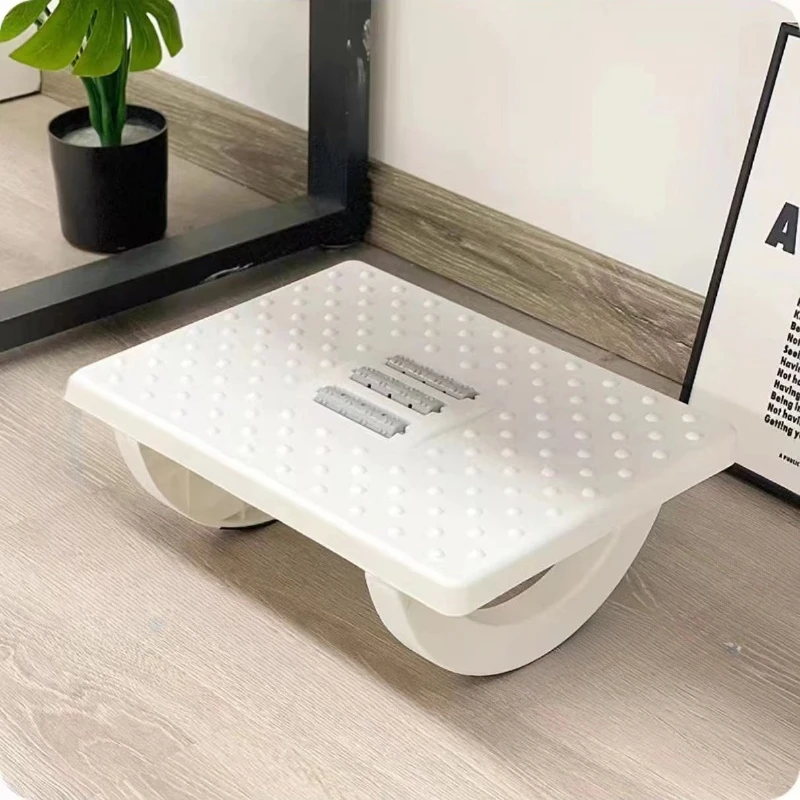 オフィス用ペダルスツール、足踏み防止、家庭用携帯性、デスク用フットレスト、リビングルーム家具、リポサピエ、エスクリトリオ、フットスツール