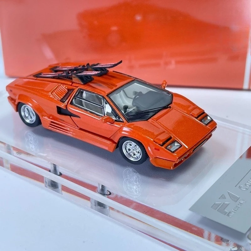 Finclassically FY1:64 Lamborghini Contash LP 5000 alloy car model simulation Ornament