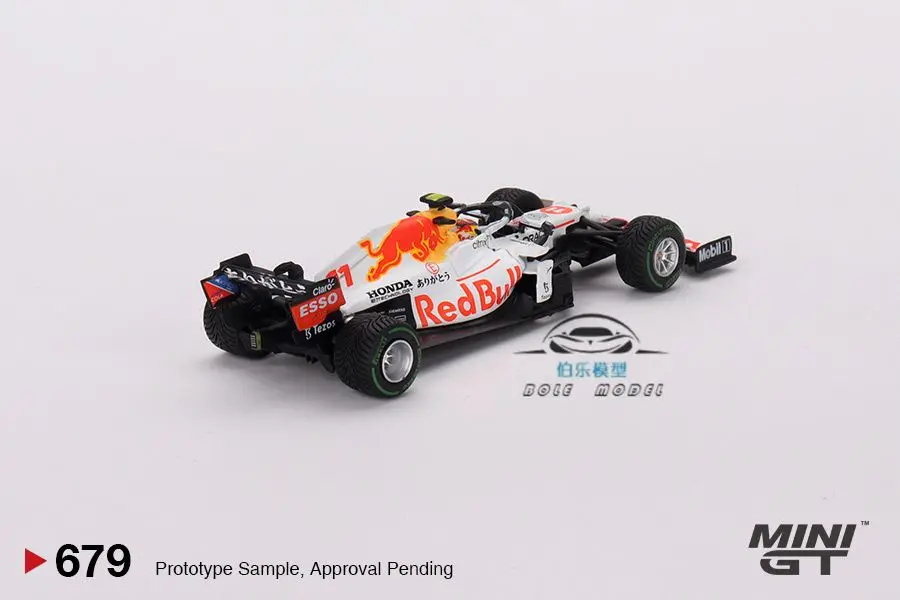 Minigt1:64 Red Bull F1 Car Red Bull RB16B#11#33 Alloy Racing Model 679#680